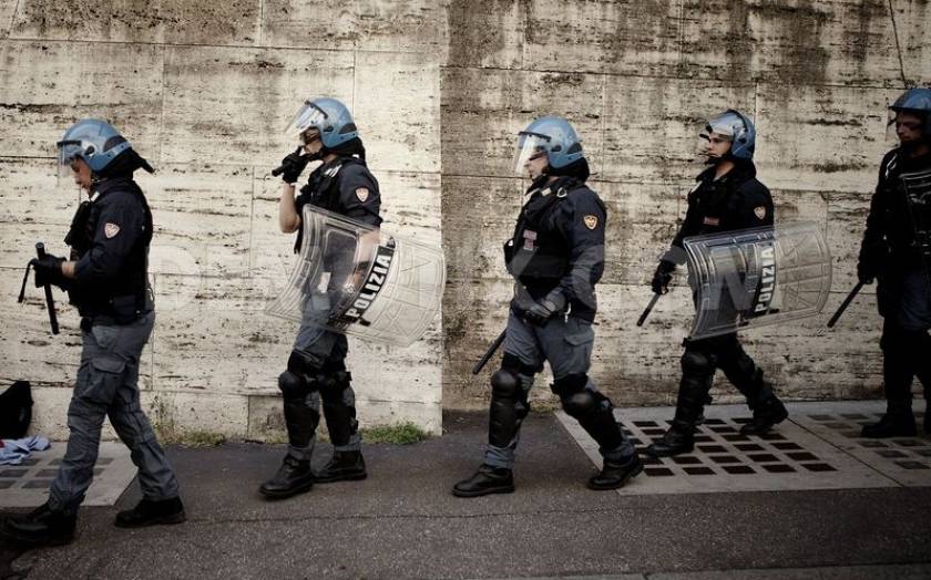 Ιταλική αστυνομία: Κανόνες «συμπεριφοράς» για τις διαδηλώσεις