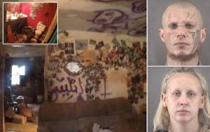Ανατριχιαστικό βίντεο: Στο σπίτι ενός δολοφόνου σατανιστή