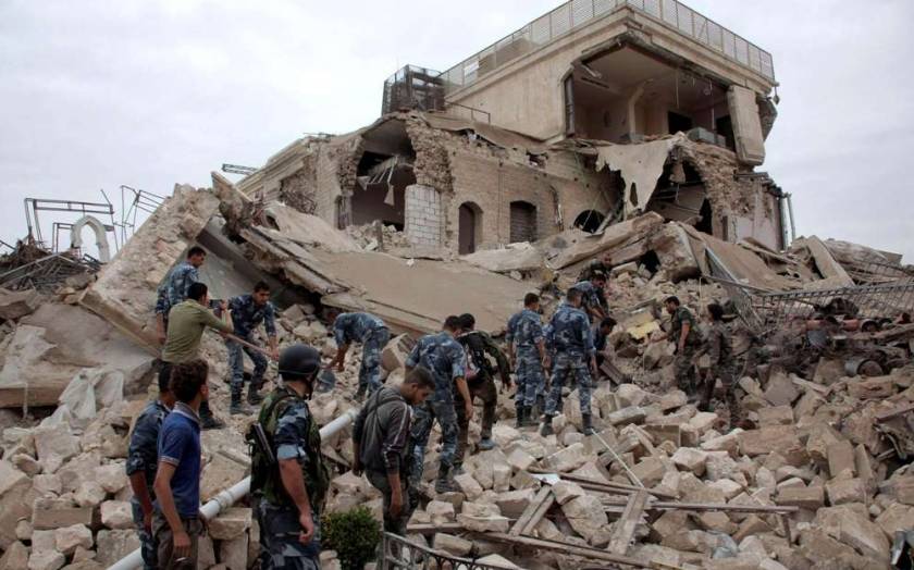 Δώδεκα άμαχοι σκοτώθηκαν σε βομβαρδισμό στο Χαλέπι