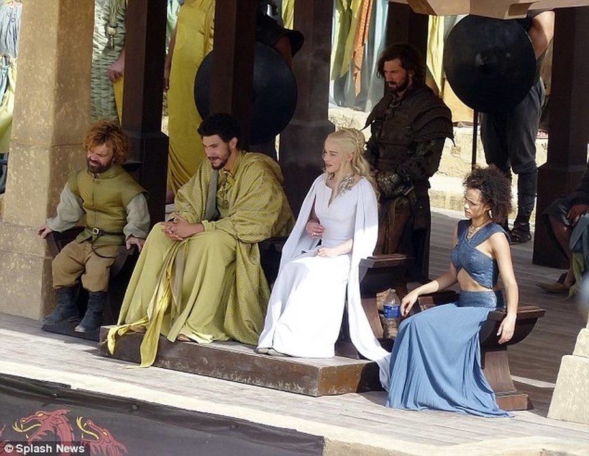 Game of Thrones: Σκηνές από τα γυρίσματα (pics)