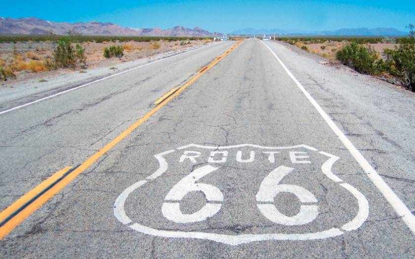 Bόλτα στον περίφημο «Route 66»!