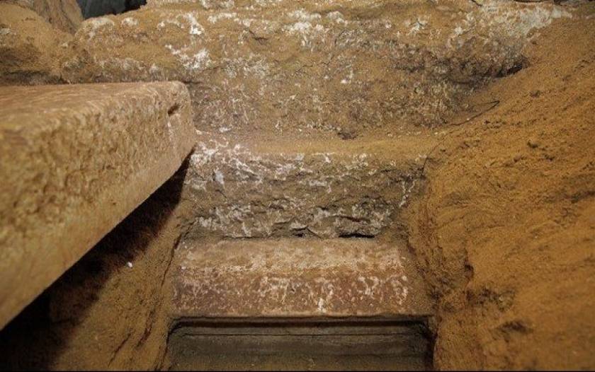 Αμφίπολη: Βρέθηκε σκάλα που οδηγεί σε υπόγειο;
