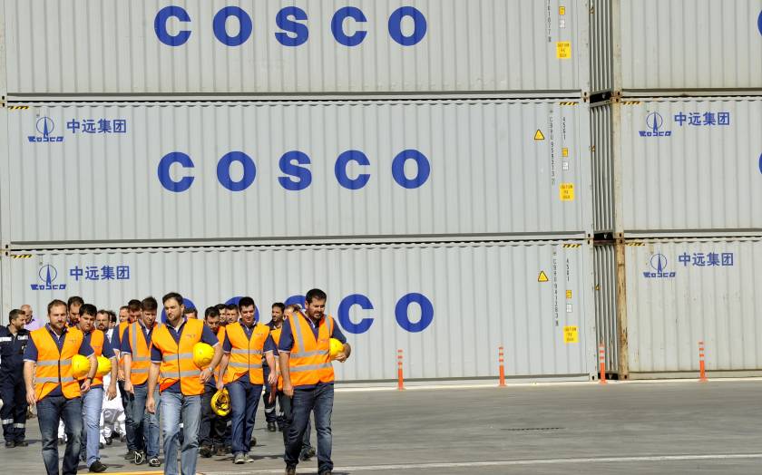 «Παγώνει» επένδυση 230 εκατ. ευρώ της COSCO