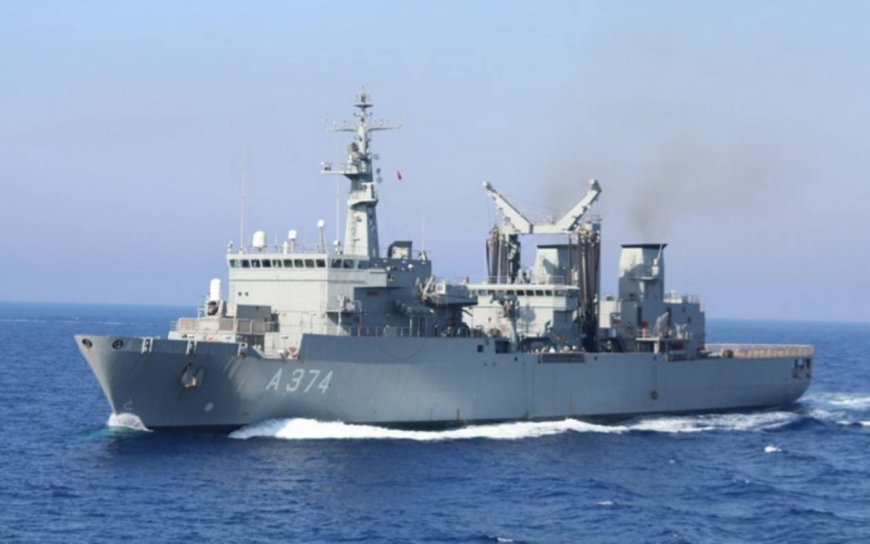 Στην Κάσο το πλοίο του Πολεμικού Ναυτικού «Προμηθεύς»