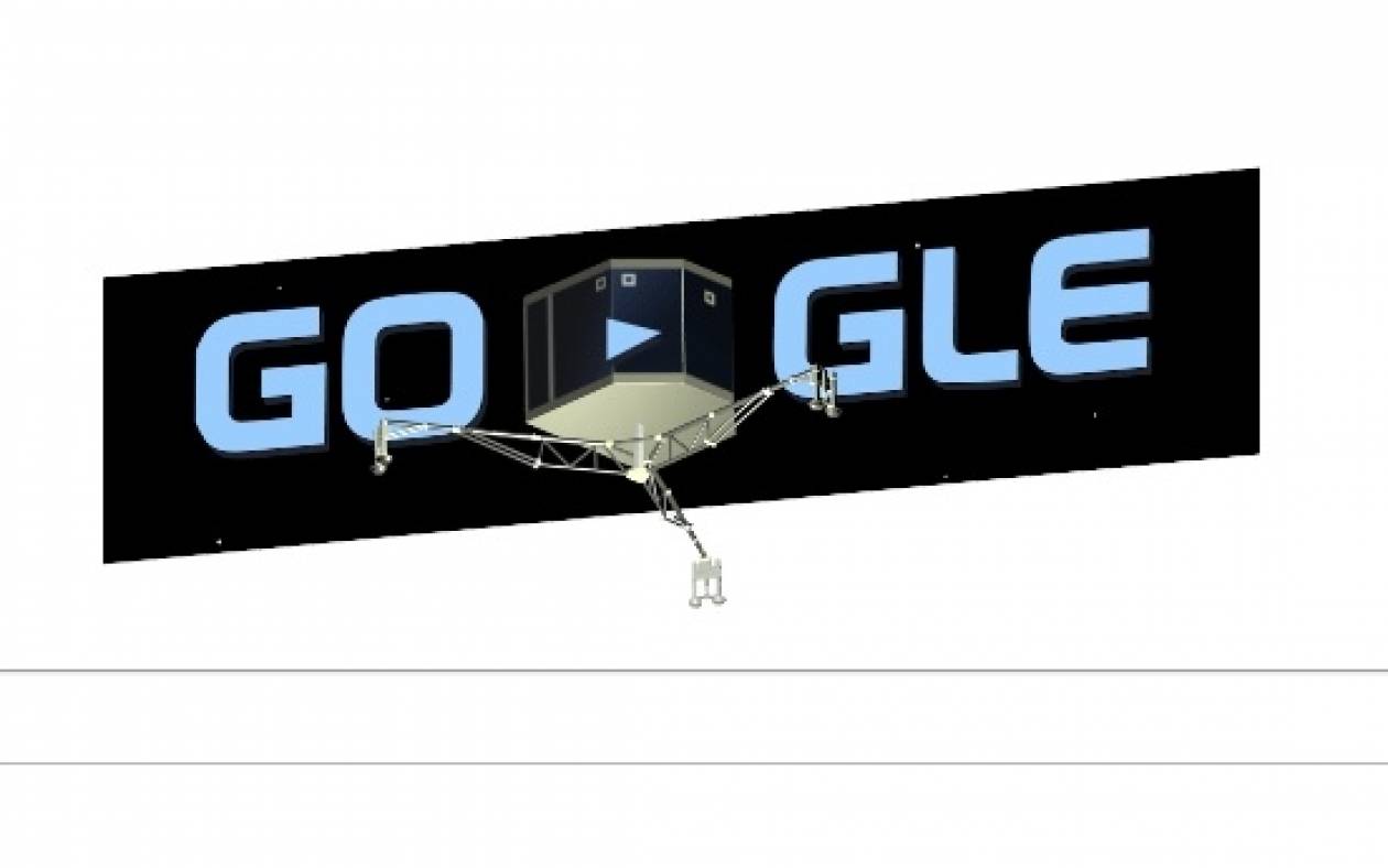 Η προσεδάφιση του Philae στο Doodle της Google