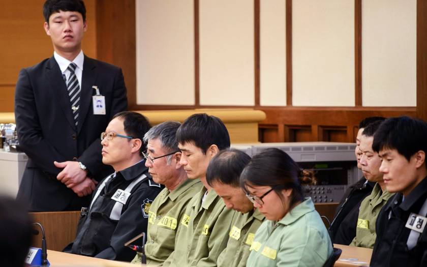 Ναυάγιο Sewol: Έφεση άσκησαν οκτώ μέλη του πληρώματος