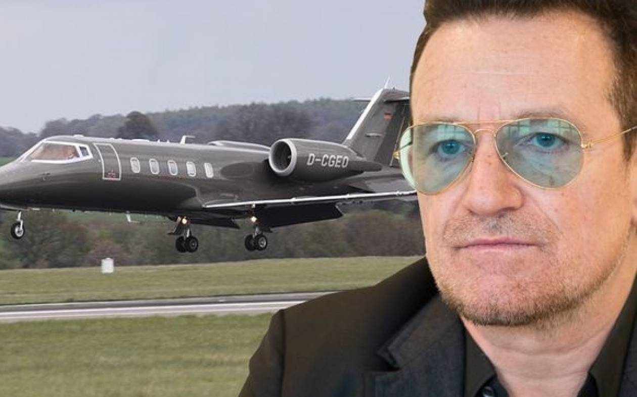 Κινδύνεψε η ζωή του Bono κατά τη διάρκεια ιδιωτικής πτήσης