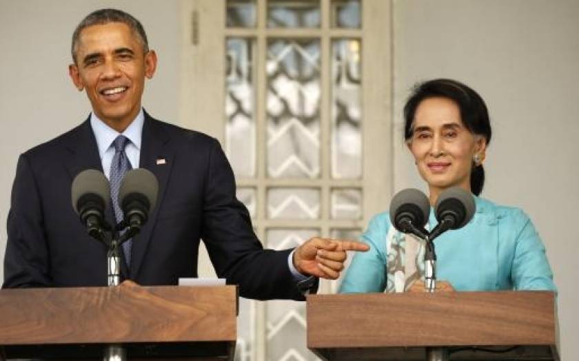 Ο Ομπάμα ζήτησε ελεύθερες και δίκαιες εκλογές στη Μιανμάρ