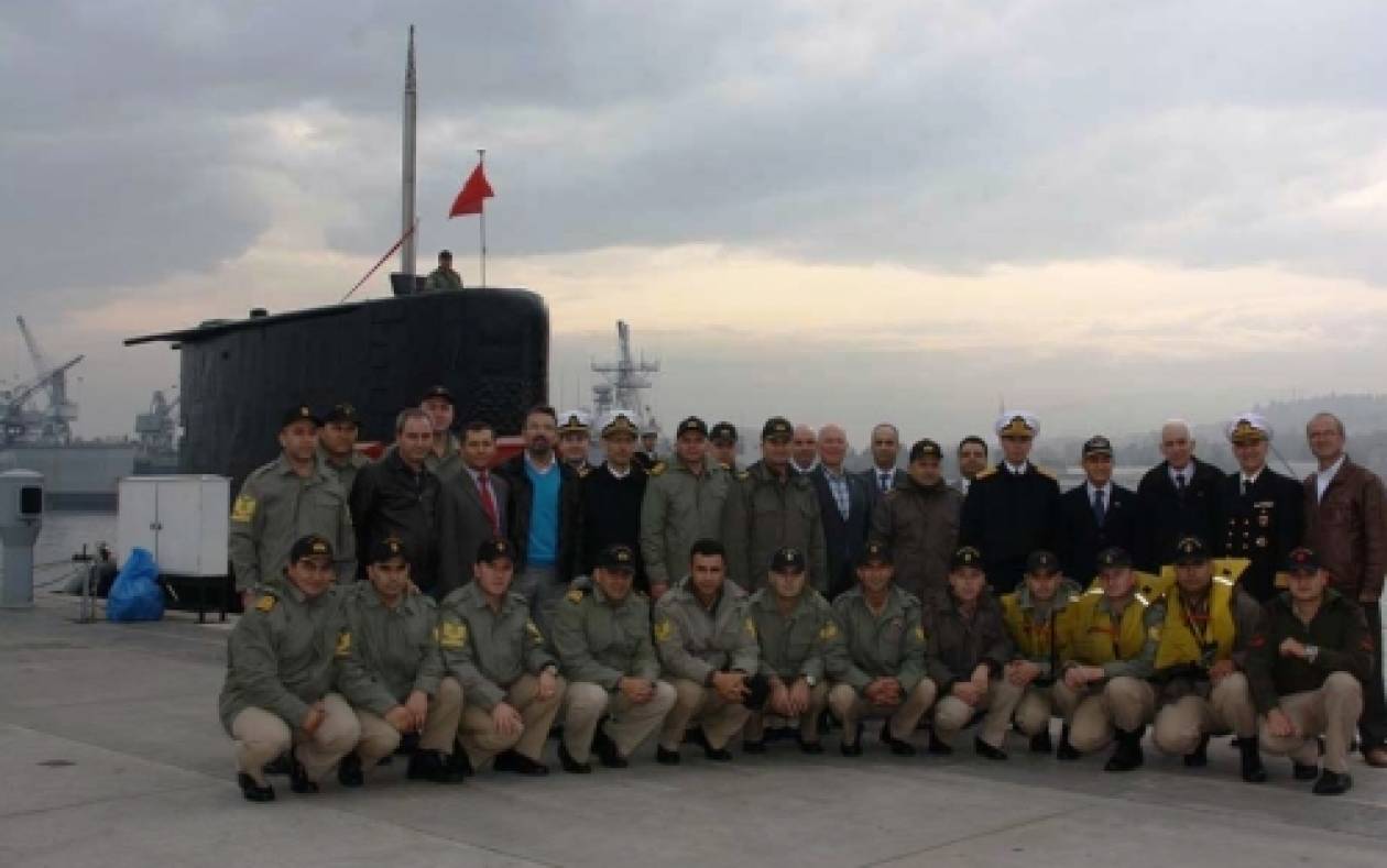 Συρρικνώνεται ο τουρκικός στόλος υποβρυχίων κλάσης Atilay