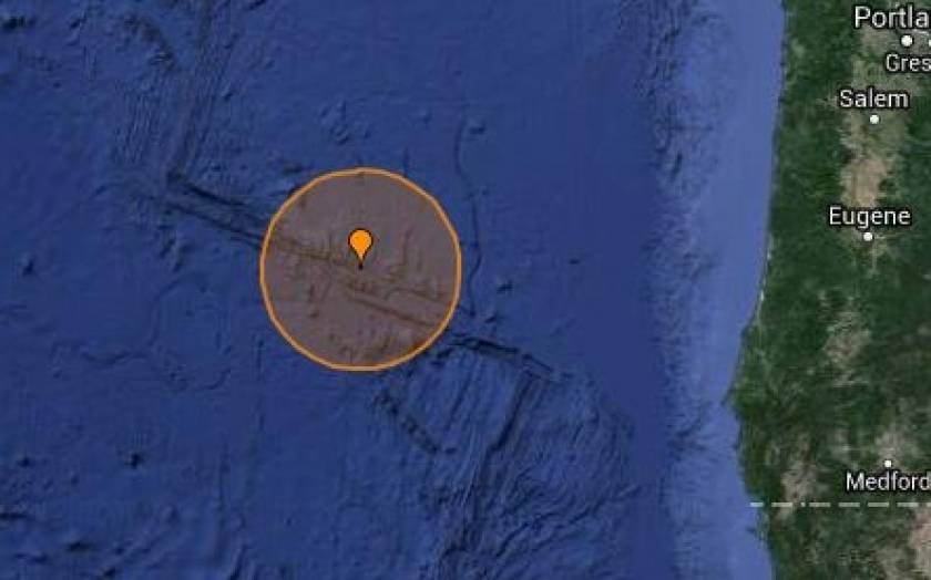 Σεισμός 5,4R στις ακτές του Όρεγκον