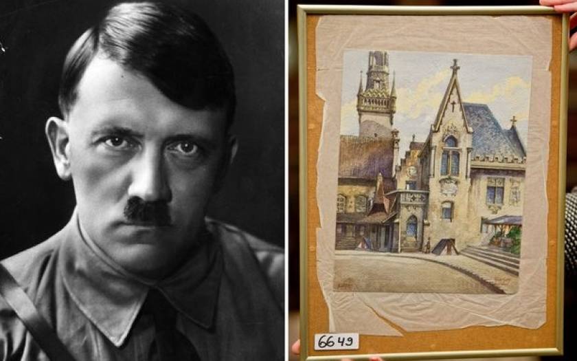 Πίνακας του Χίτλερ πωλήθηκε για 130.000 ευρώ