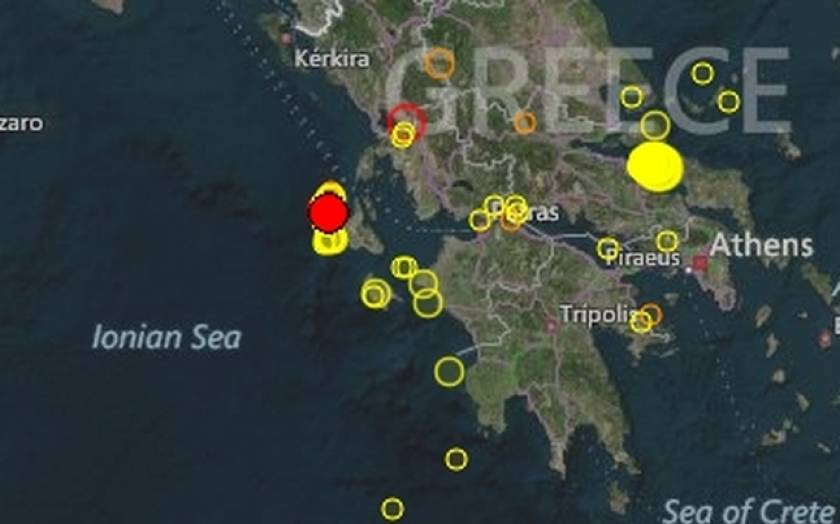 Light quake jolts Cephalonia