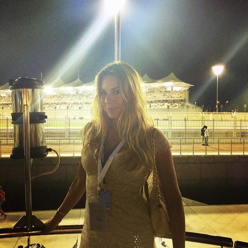Μια Ελληνίδα στα VIP της F1 στο Αμπού Ντάμπι! 