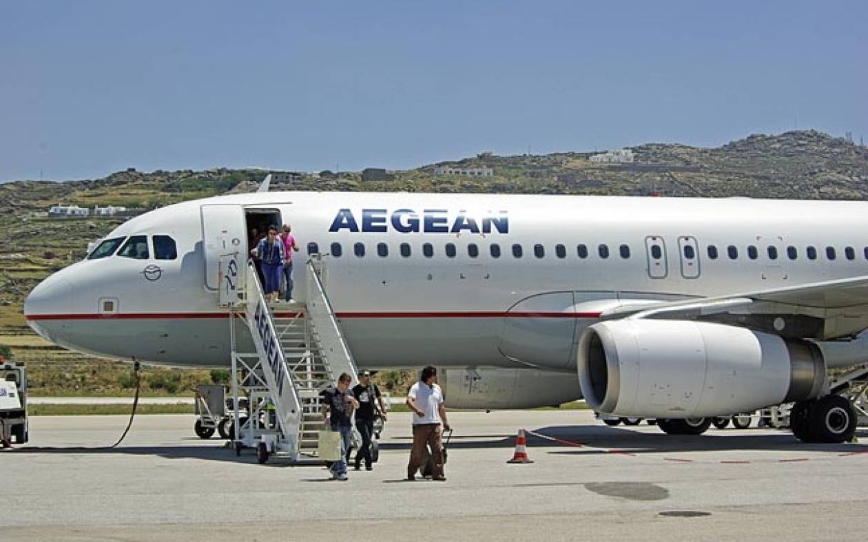 Ματαίωση πτήσεων AEGEAN και Olympic Air λόγω απεργίας
