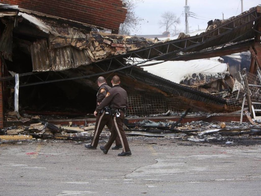 Φέργκιουσον: Εικόνες της πρωτοφανούς καταστροφής