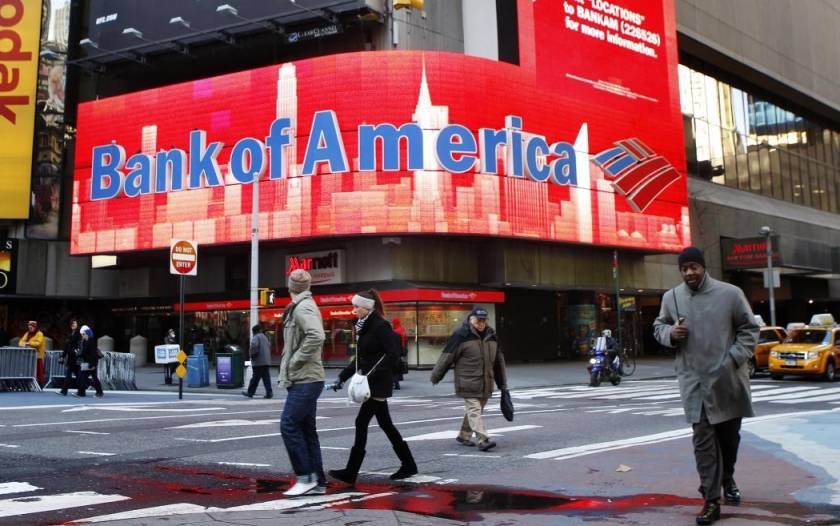 Η Bank of America διαψεύδει την ελληνική κυβέρνηση