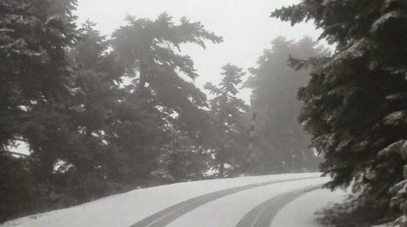 Χιόνισε στην Πάρνηθα (pics) 