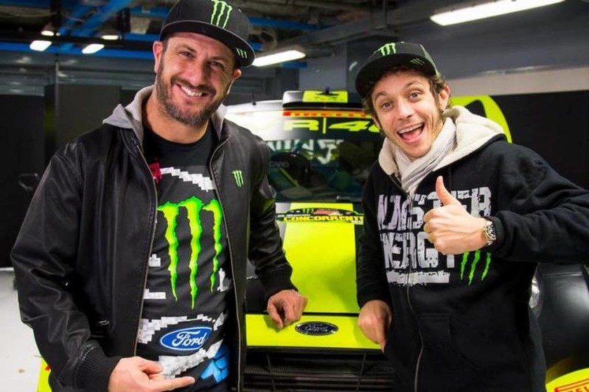 Monza Rally Show 2014: Rossi και Ken Block φωτογραφίζονται μαζί