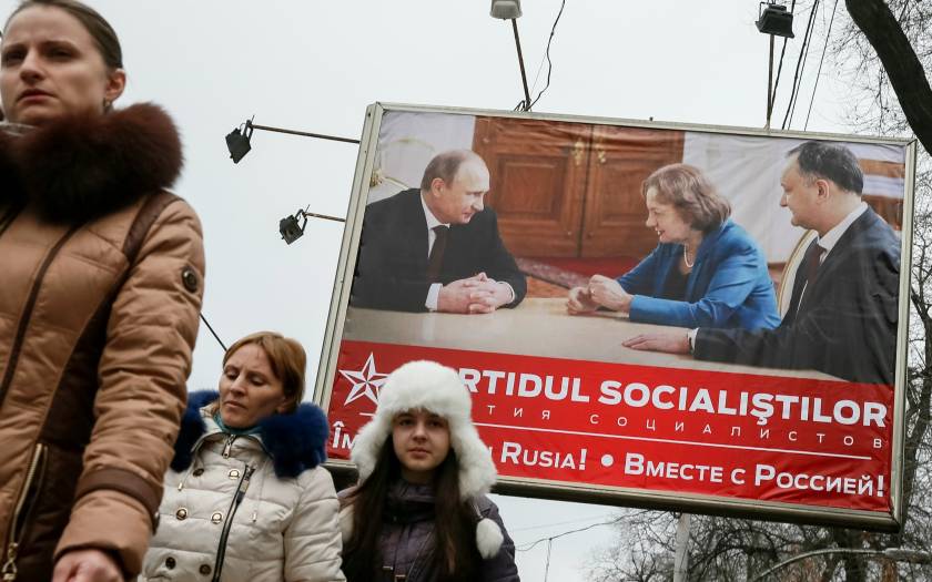 Ρωσία: «Κατάφωρες παραβιάσεις νόμων στις μολδαβικές εκλογές»