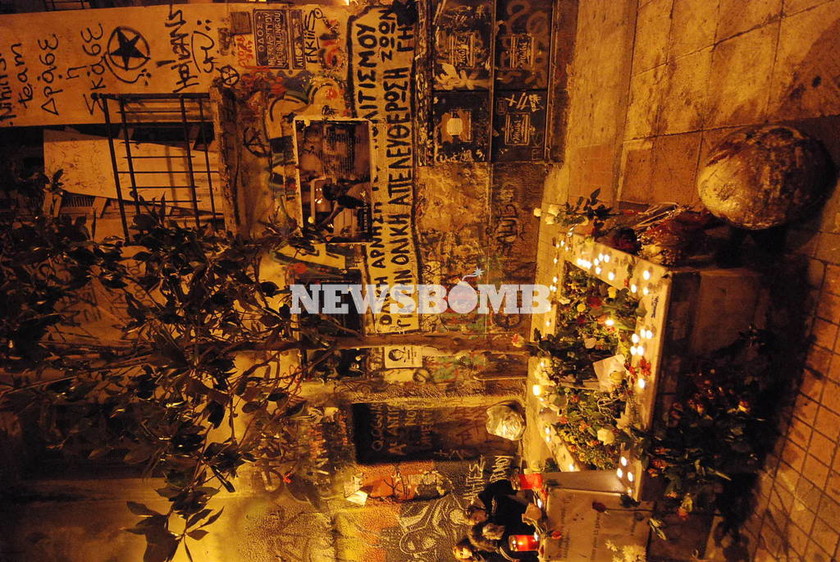 Επεισόδια στην πορεία για τον Γρηγορόπουλο στην Αθήνα (pics)