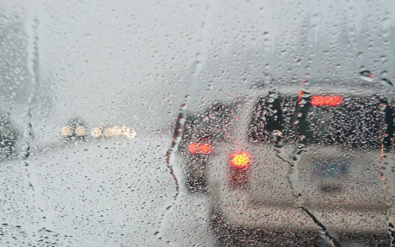 Κεντρική Μακεδονία: Κυκλοφοριακά προβλήματα λόγω βροχόπτωσης