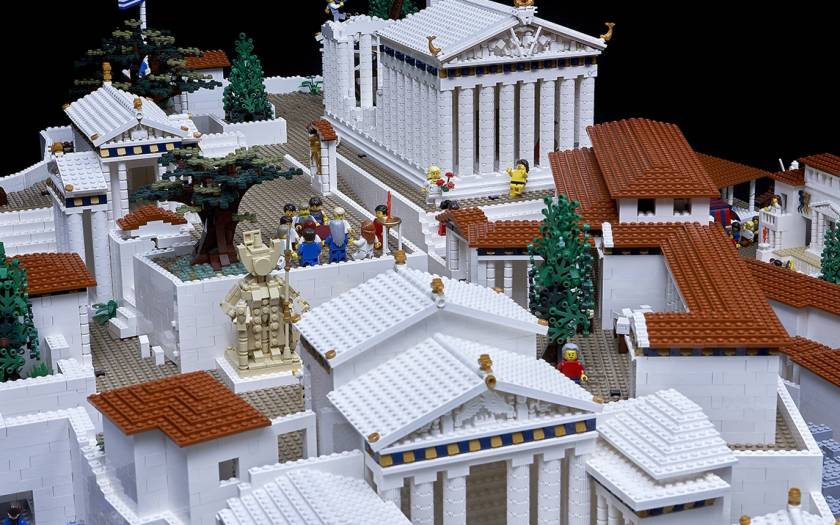 Μια Ακρόπολη από 120.000 Lego
