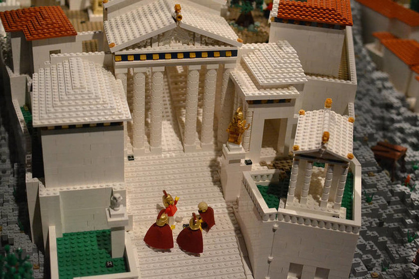 Μια Ακρόπολη από 120.000 Lego 