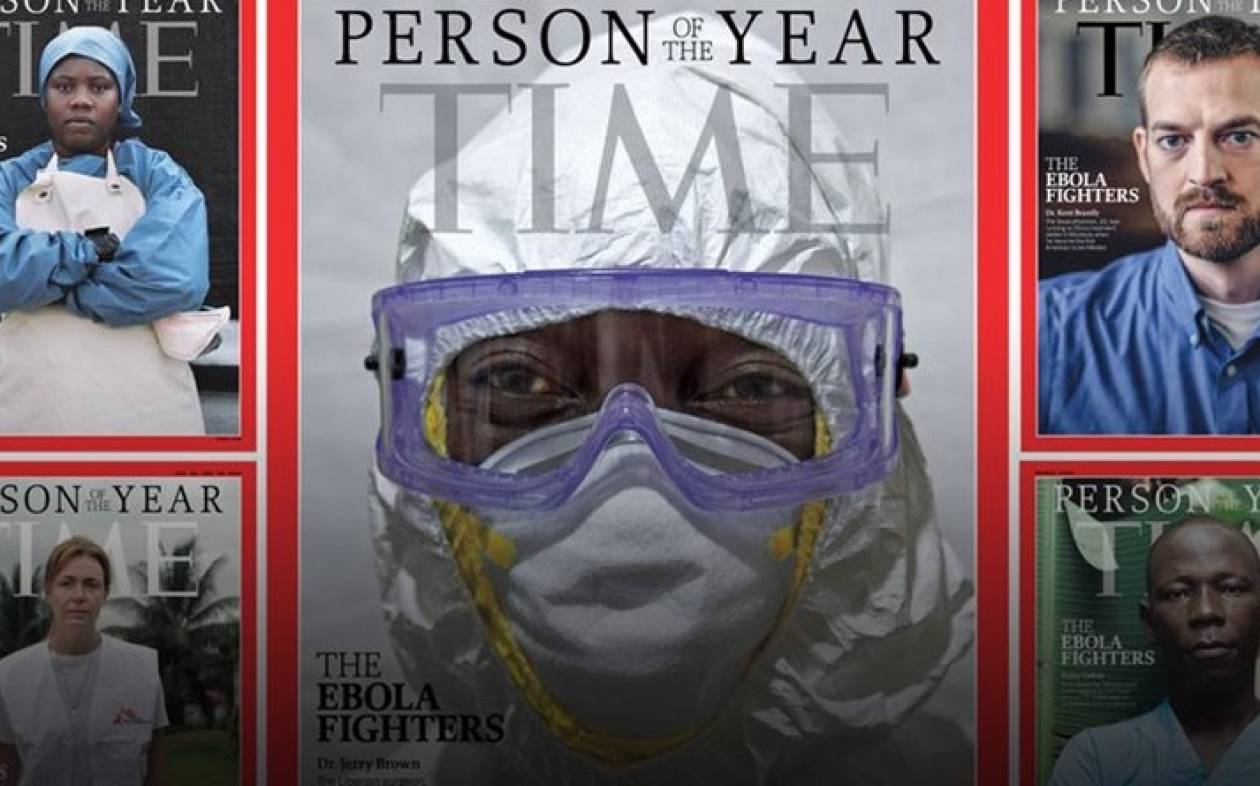 Time: Οι «μαχητές» κατά του Έμπολα το «Πρόσωπο της Χρονιάς»