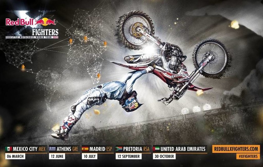 Freestyle Motocross: Τo Red Bull X-Fighters στην Αθήνα