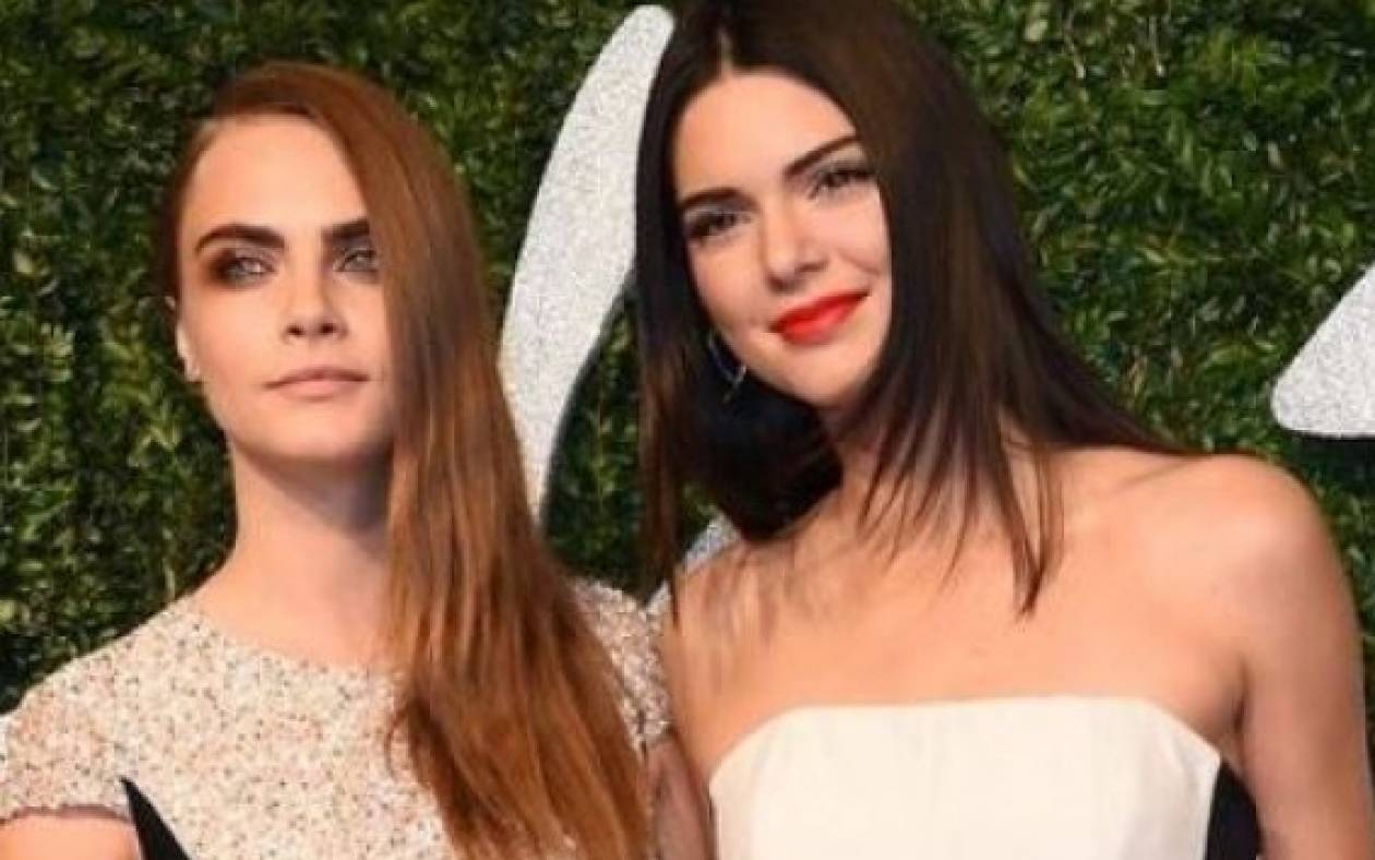 Λάμπουν χωρίς μακιγιάζ οι Kendall Jenner και Cara Delevingne