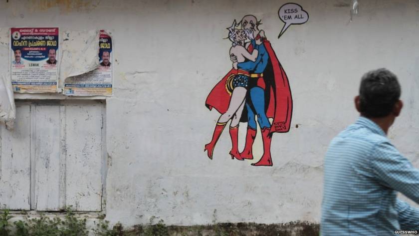 Ο Ινδός Banksy (pics)