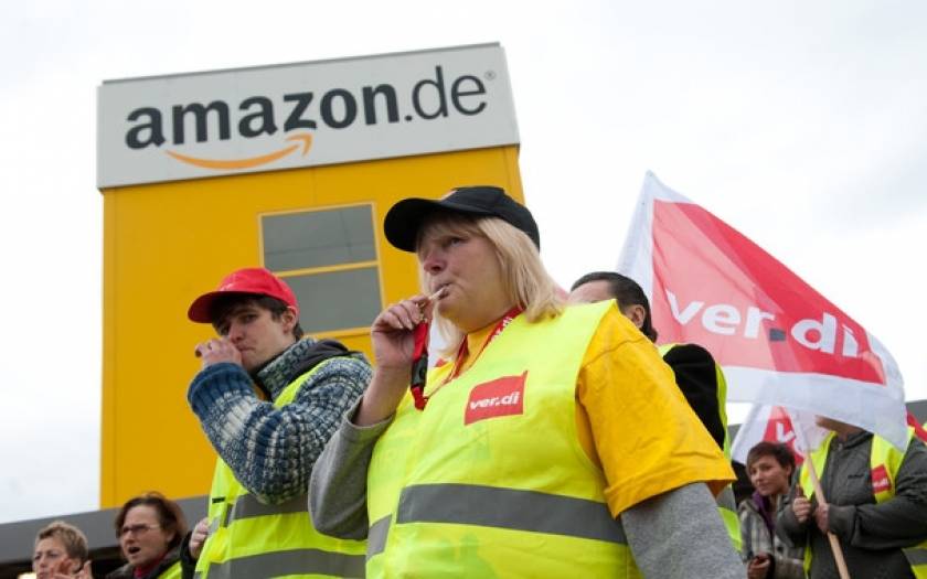 Γερμανία: Έμφραγμα στις παραδόσεις λόγω απεργίας της Amazon