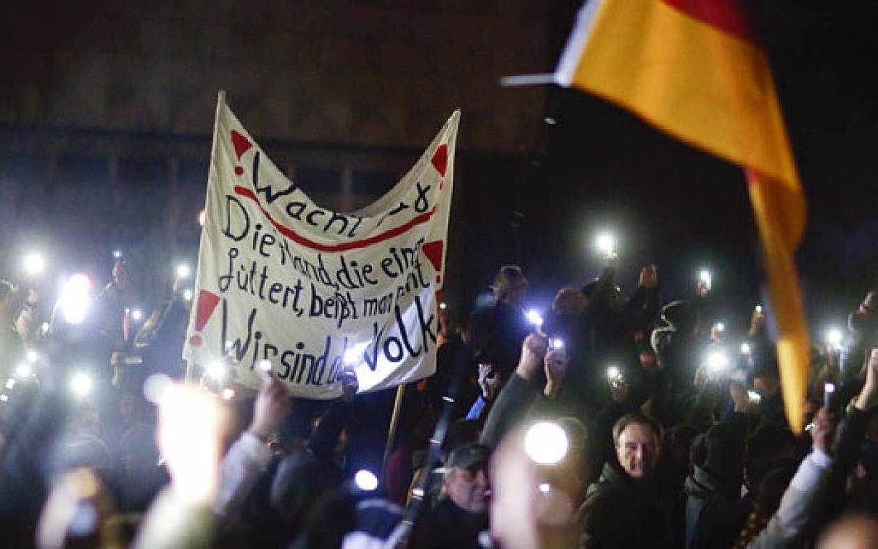 Γερμανία: Ογκώδης διαδήλωση κατά του εξισλαμισμού της Δύσης