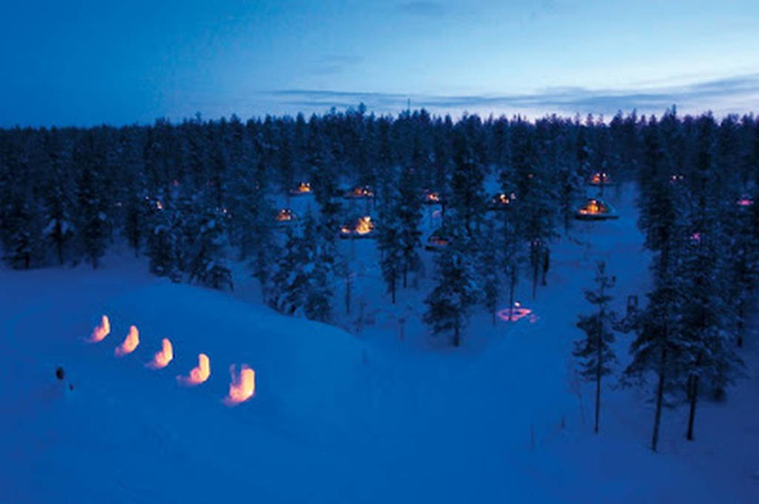 Κοιμηθείτε σε igloo στη Φινλανδία