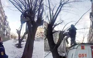 Ρωσία: Προσπάθησε να αυτοκτονήσει και τον έσωσε το… δέντρο!