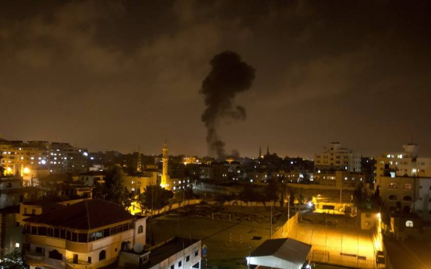 Γάζα: Με αεροπορική επιδρομή απάντησε στη ρουκέτα το Ισραήλ