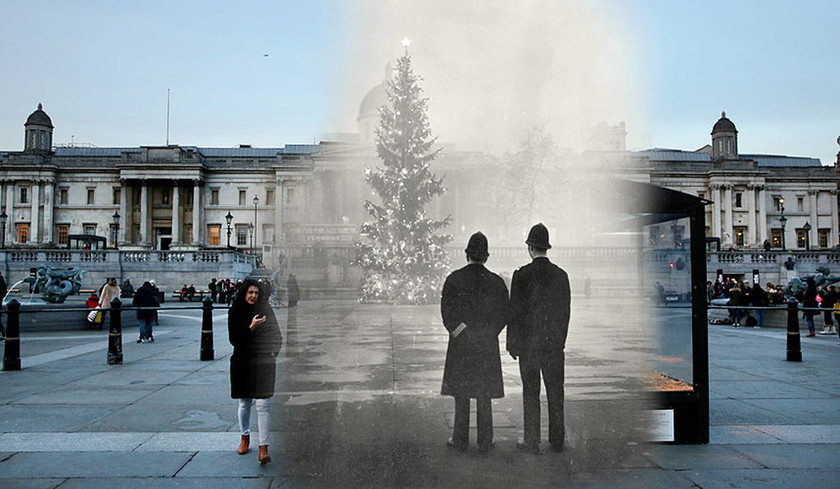 Λονδίνο: Αναδρομή στα Χριστούγεννα περασμένων δεκαετιών 