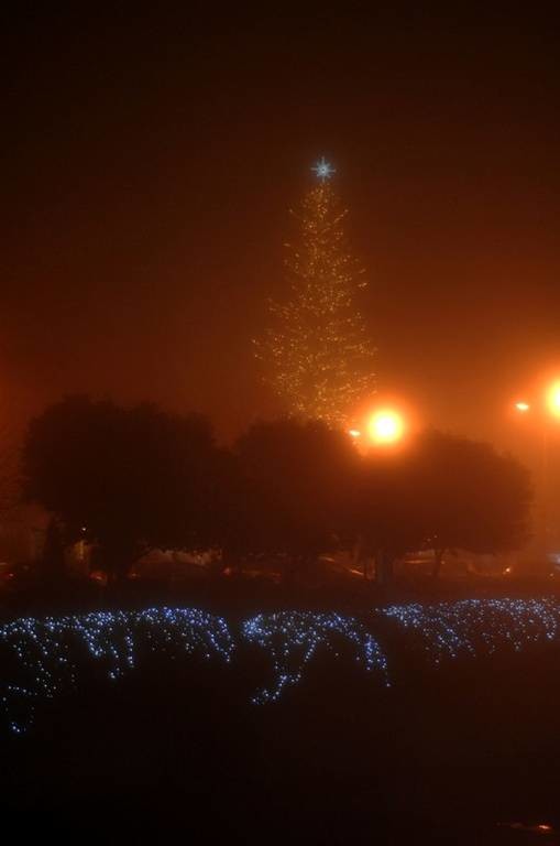 Χριστούγεννα με ομίχλη στα Τρίκαλα! 