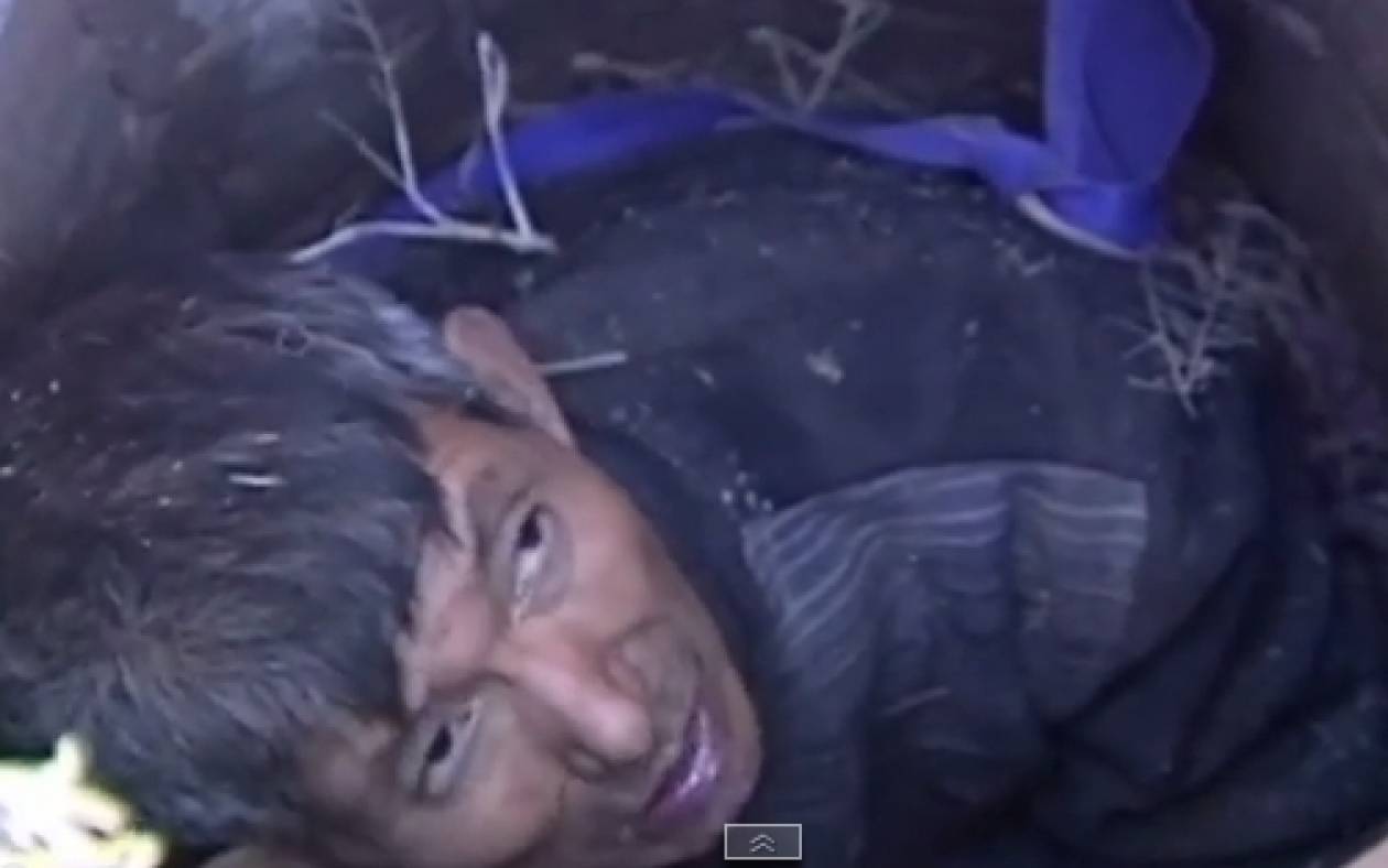 Κίνα: Επιχείρηση διάσωσης άνδρα από πηγάδι (video)