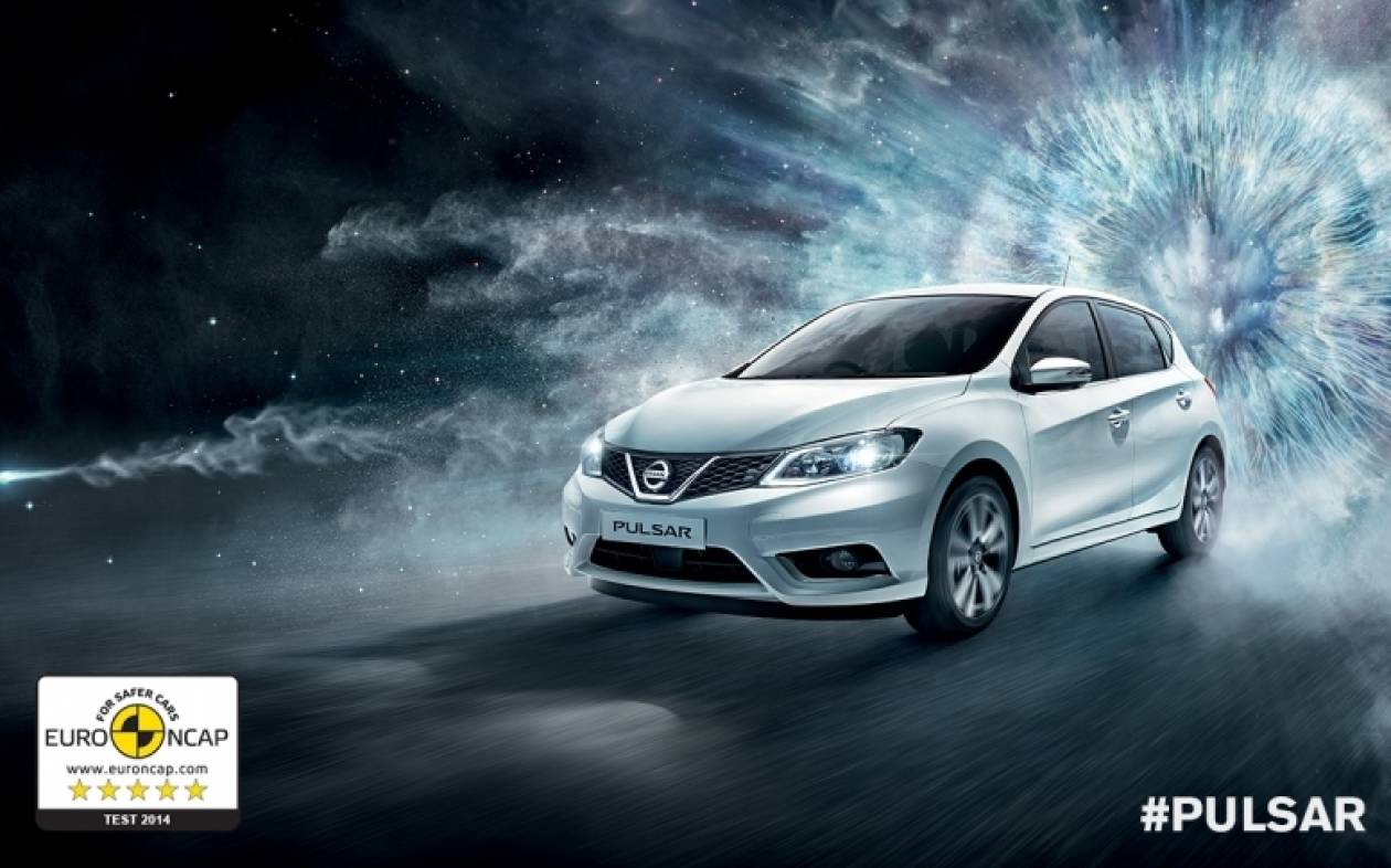 Nissan: Πέντε αστέρια στο Euro NCAP για το νέο Pulsar