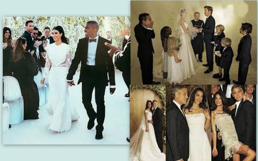 Οι γάμοι των ξένων celebrities που συζητήθηκαν μέσα στο 2014