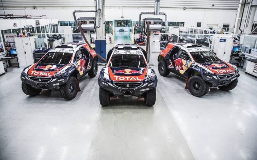 Rally Dakar 2015: Αντίστροφη μέτρηση για την Peugeot