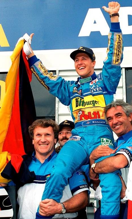 Πρώτο πρωτάθλημα με την Benetton Renault 