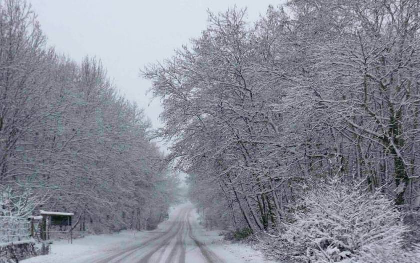 Καιρός: Η επέλαση του χιονιά έφερε προβλήματα στη Μακεδονία