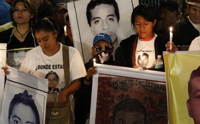Μεξικό: Διαδήλωσαν για τους αγνοούμενους φοιτητές