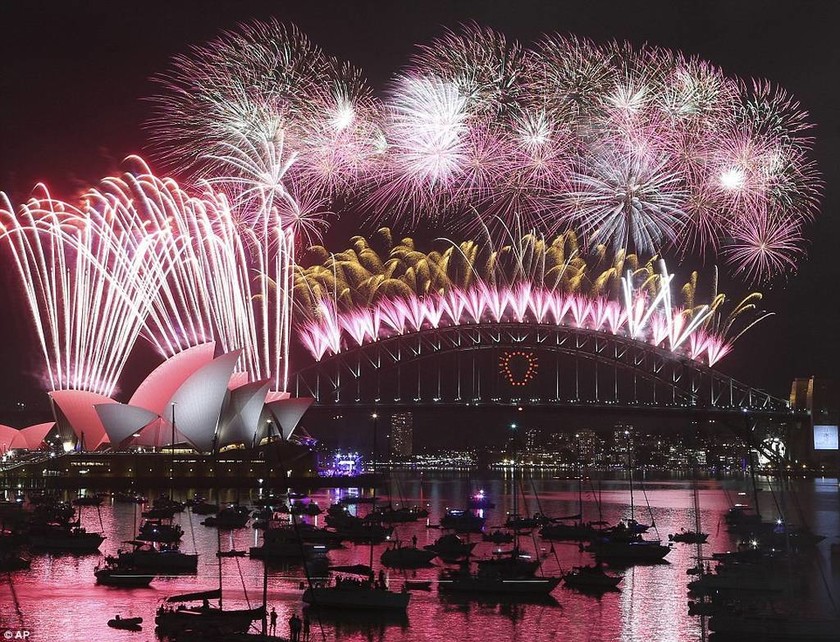 New Year's Day: The planet welcomes the new year (pics)