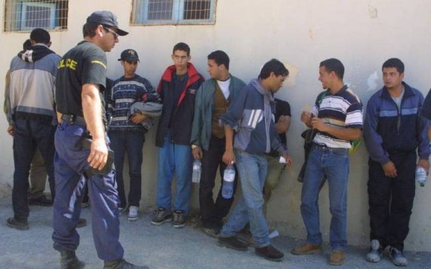 Σύλληψη μεταναστών στη Σαμοθράκη