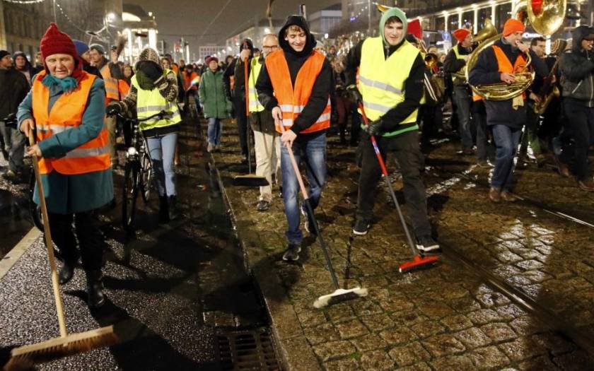Γερμανία: Αντιδιαδηλώσεις κατά της ξενοφοβίας του Pegida