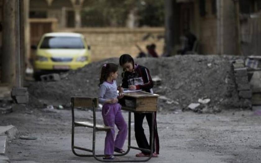 Unicef: Παγίδες θανάτου για 160 παιδιά, σχολεία στη Συρία