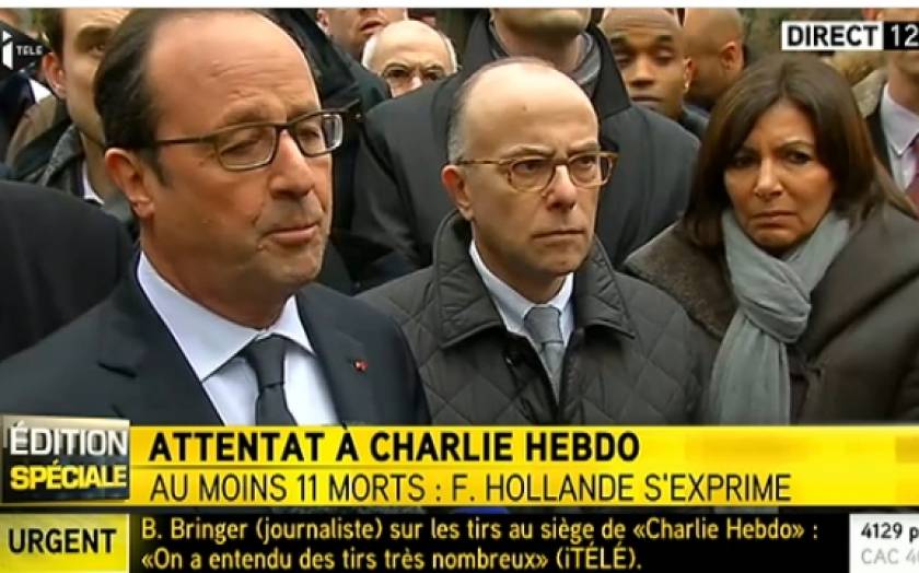 Charlie Hebdo: Ολάντ - «Τρομοκρατική η επίθεση»